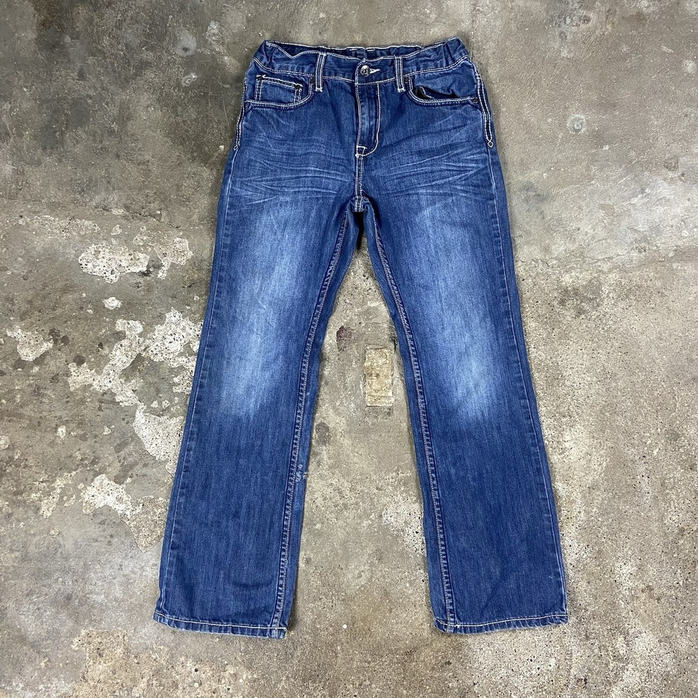 Vintage Y2K Helix Jeans Women's Size 16 Blue Denim Medium Wash Slim Boot Fit‎